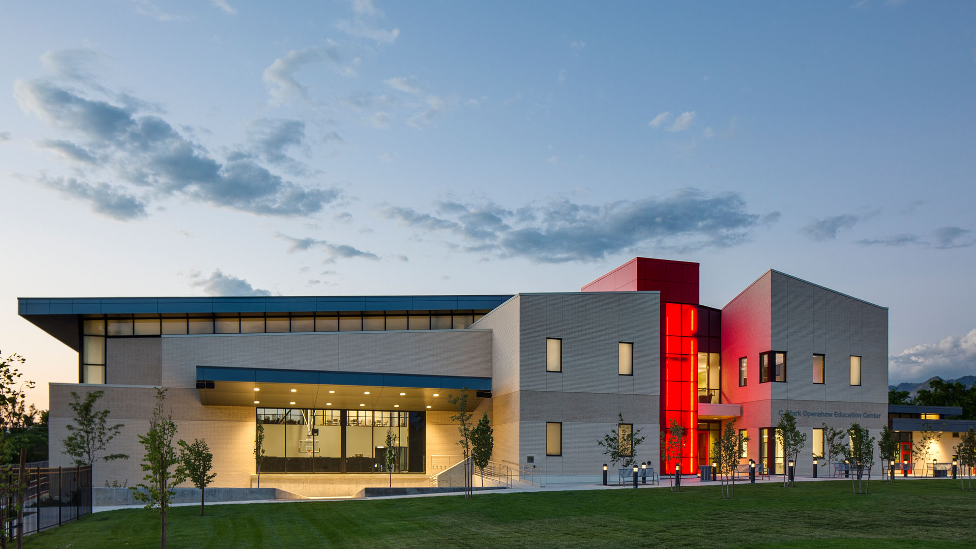 School building deaf blind education architecture